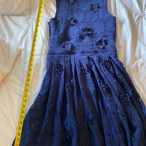 Michael Kors Navy vNeck dress XS